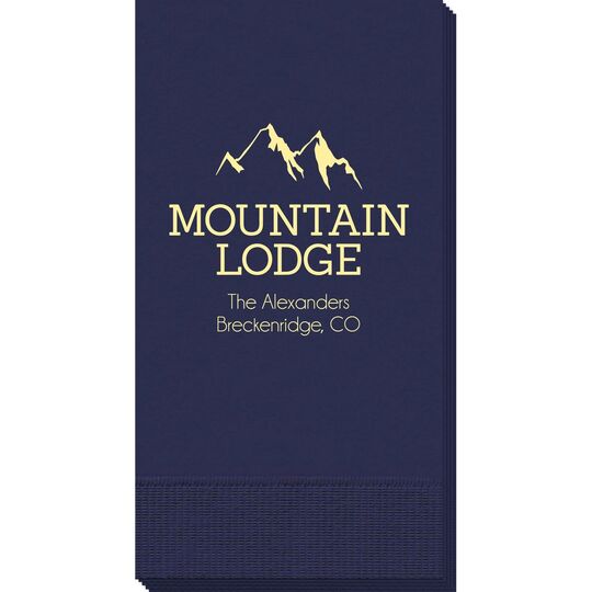 Mountain Lodge Guest Towels